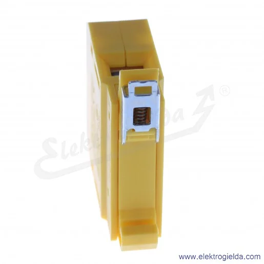 Złączka jednotorowa A11-1631, ZG G 35/TS 35, żółta, gwintowa, 25...35mm2 Złączka jednotorowa A11-1631, ZG G 35/TS 35, żółta, gwintowa, 25...35mm2