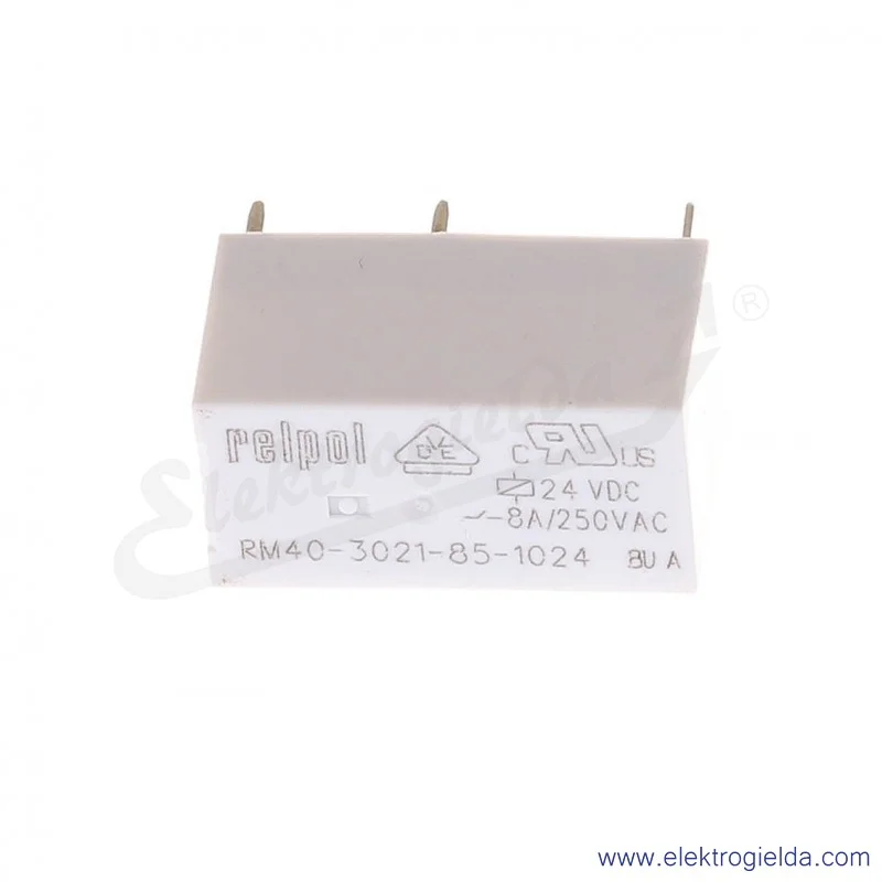 Przekaźnik miniaturowy RM40-3021-85-1024 1Z 24VDC do obwodów drukowanych