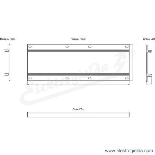 Rysunek wymiarowy Rysunek wymiarowy