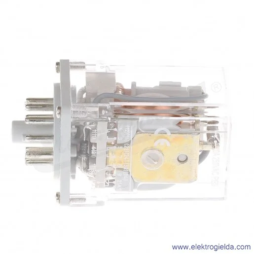 Przekaźnik elekrtromagnetyczny R15-2013-23-1110-D-PKP 3P 110VDC dioda D wykonanie trakcyjne Przekaźnik elekrtromagnetyczny R15-2013-23-1110-D-PKP 3P 110VDC dioda D wykonanie trakcyjne