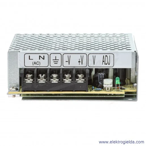 Zasilacz impulsowy RS-50-12 RS-50-12 zasilanie 100..240VAC, wyjście 12V 4.2A 50W Zasilacz impulsowy RS-50-12 RS-50-12 zasilanie 100..240VAC, wyjście 12V 4.2A 50W