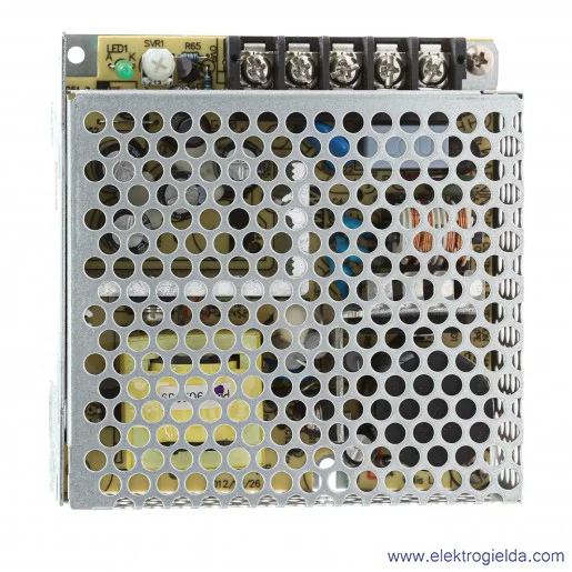 Zasilacz impulsowy RS-50-12 RS-50-12 zasilanie 100..240VAC, wyjście 12V 4.2A 50W Zasilacz impulsowy RS-50-12 RS-50-12 zasilanie 100..240VAC, wyjście 12V 4.2A 50W