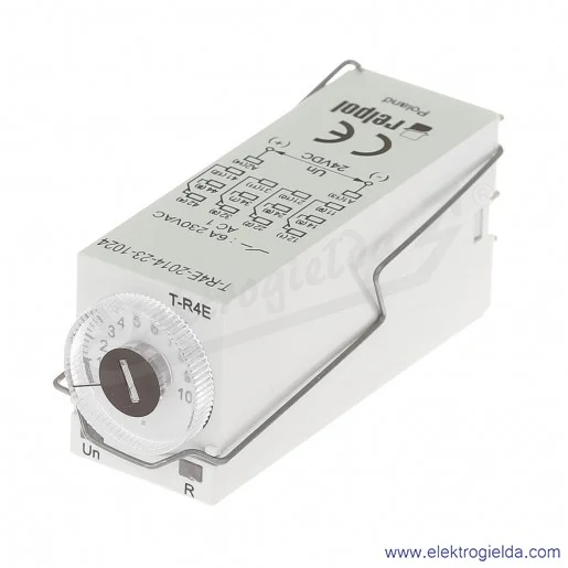 Przekaźnik czasowy jednofunkcyjny T-R4E-2014-23-1024 24VDC  4p opóźnione załączenie