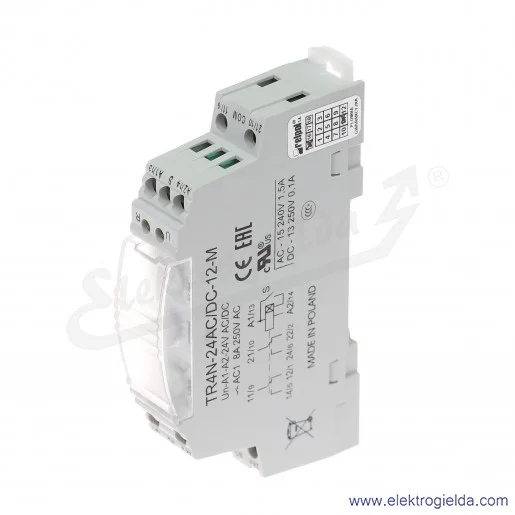 Przekaźnik czasowy wielofunkcyjny TR4N-24AC/DC-12-M 2p 10-funkcji Przekaźnik czasowy wielofunkcyjny TR4N-24AC/DC-12-M 2p 10-funkcji