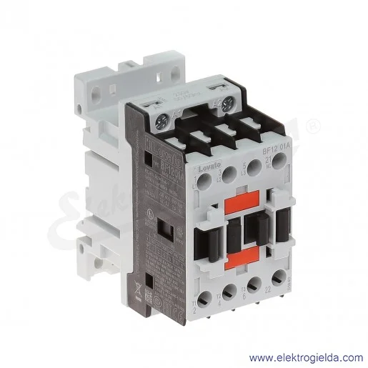 Stycznik BF1201A230 230VAC Ith 28A AC3/400V 5,7KW, 1NC Stycznik BF1201A230 230VAC Ith 28A AC3/400V 5,7KW, 1NC