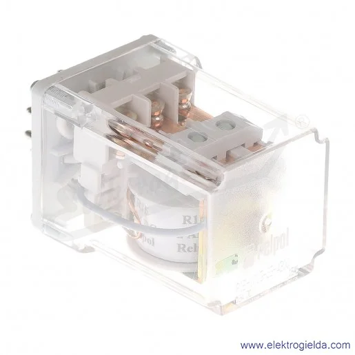 Przekaźnik elektromagnetyczny R15-1013-23-4200 3P 2 A wykonanie prądowe DC Przekaźnik elektromagnetyczny R15-1013-23-4200 3P 2 A wykonanie prądowe DC