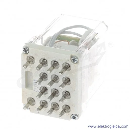 Przekaźnik elektromagnetyczny R15-1014-23-4200 4P 2A wykonanie prądowe DC Przekaźnik elektromagnetyczny R15-1014-23-4200 4P 2A wykonanie prądowe DC