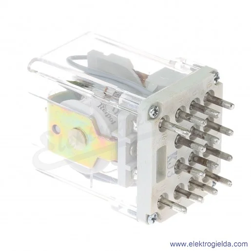 Przekaźnik elektromagnetyczny R15-1014-23-4200 4P 2A wykonanie prądowe DC Przekaźnik elektromagnetyczny R15-1014-23-4200 4P 2A wykonanie prądowe DC