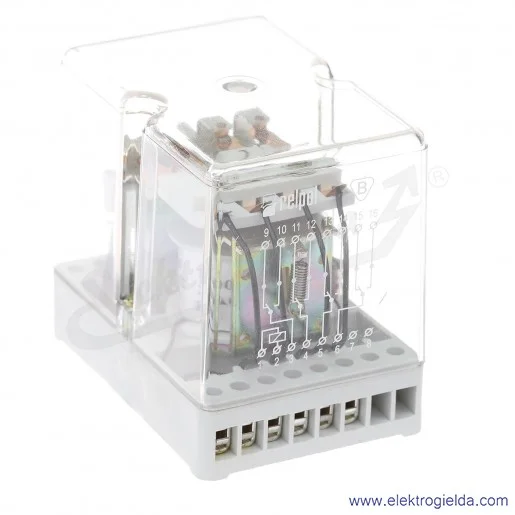 Przekaźnik przemysłowy RU400-1014-28-3230 4P 230VAC Przekaźnik przemysłowy RU400-1014-28-3230 4P 230VAC