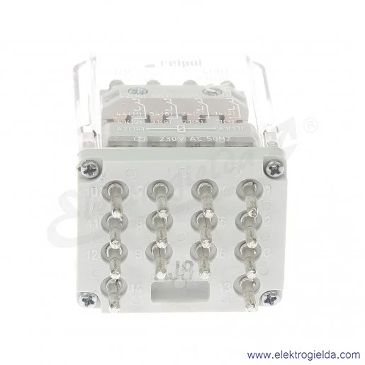 Przekaźnik elektromagnetyczny R15-1014-23-3230 4P 230VAC Przekaźnik elektromagnetyczny R15-1014-23-3230 4P 230VAC