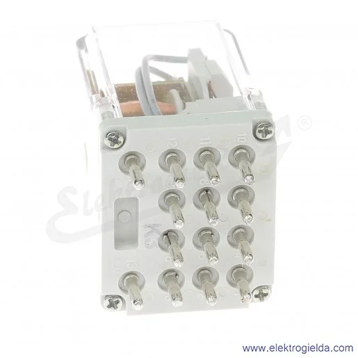 Przekaźnik elektromagnetyczny R15 1014-23-1024-PKP 4p 24VDC wykonanie trakcyjne Przekaźnik elektromagnetyczny R15 1014-23-1024-PKP 4p 24VDC wykonanie trakcyjne