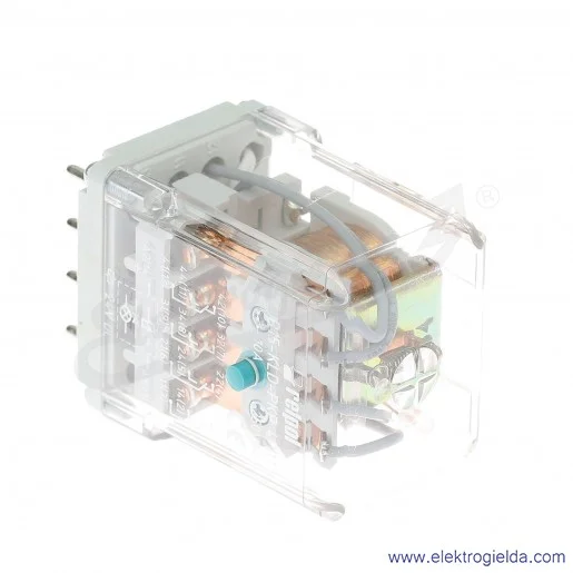 Przekaźnik elektromagnetyczny R15 1014-23-1024-KLD-PKP 4p 24VDC przycisk testujący K + Dioda LED + D wykonanie trakcyjne Przekaźnik elektromagnetyczny R15 1014-23-1024-KLD-PKP 4p 24VDC przycisk testujący K + Dioda LED + D wykonanie trakcyjne