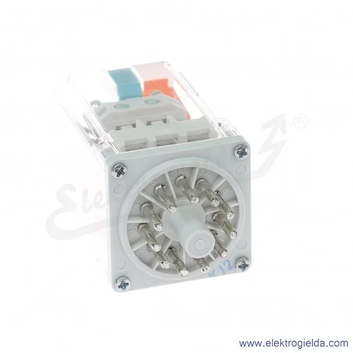 Przekaźnik elektromagnetyczny R15 1013-23-1110-WK-PKP 3P 110VDC przycisk testujący K wykonanie trakcyjne Przekaźnik elektromagnetyczny R15 1013-23-1110-WK-PKP 3P 110VDC przycisk testujący K wykonanie trakcyjne