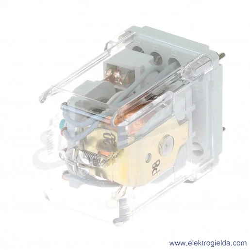 Przekaźnik elektromagnetyczny R15-3014-23-1220-KLD 4P 220VDC Przycisk testujący K + Dioda LED + D