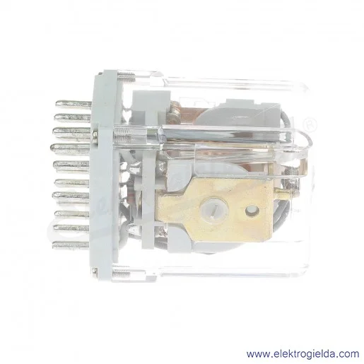 Przekaźnik elektromagnetyczny R15-2014-23-3024-KL 4P 24VAC przycisk testujący K + Dioda LED