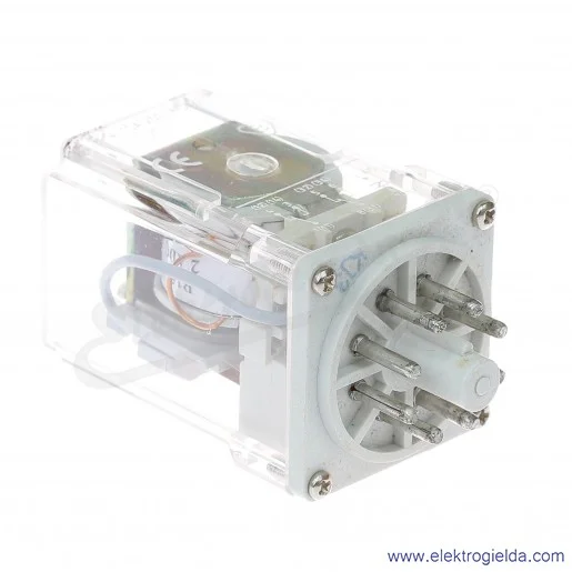 Przekaźnik przemysłowy R15-1012-23-4200 2 styki przełączne, wykonanie prądowe, prąd znamionowy 2.0A zasilanie prądem stałym Przekaźnik przemysłowy R15-1012-23-4200 2 styki przełączne, wykonanie prądowe, prąd znamionowy 2.0A zasilanie prądem stałym