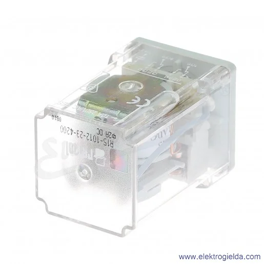 Przekaźnik przemysłowy R15-1012-23-4200 2 styki przełączne, wykonanie prądowe, prąd znamionowy 2.0A zasilanie prądem stałym Przekaźnik przemysłowy R15-1012-23-4200 2 styki przełączne, wykonanie prądowe, prąd znamionowy 2.0A zasilanie prądem stałym