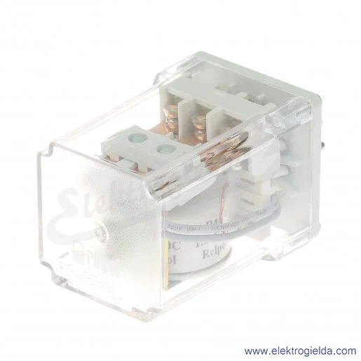 Przekaźnik przemysłowy R15-1013-23-4160 3P wykonanie prądowe, prąd znamionowy 1.60A zasilanie prądem stałym Przekaźnik przemysłowy R15-1013-23-4160 3P wykonanie prądowe, prąd znamionowy 1.60A zasilanie prądem stałym