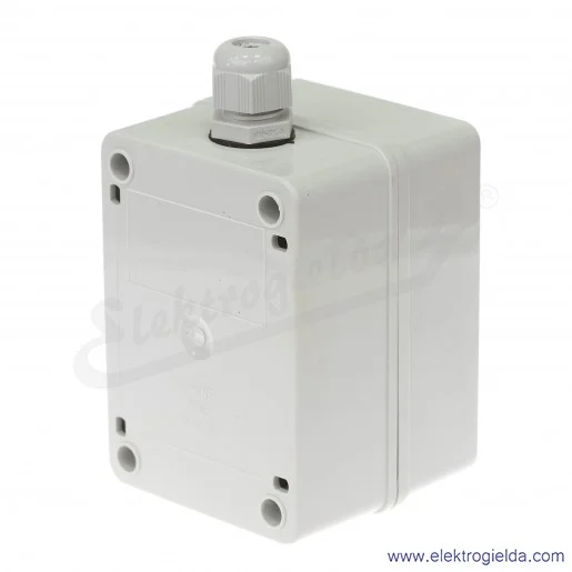 Kaseta sterownicza KP-1 szara, 1 otwór, fi 30mm Kaseta sterownicza KP-1 szara, 1 otwór, fi 30mm