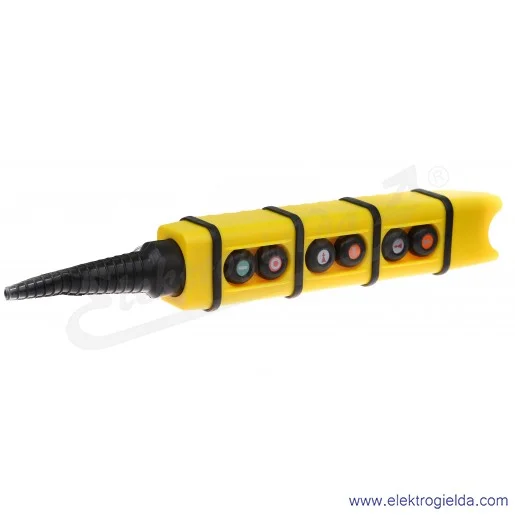 Kaseta sterownicza KS-3 21.45.35 1.2 suwnicowa start/stop, prawo/lewo, góra/dół Kaseta sterownicza KS-3 21.45.35 1.2 suwnicowa start/stop, prawo/lewo, góra/dół