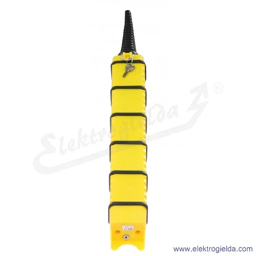 Kaseta sterownicza KS-5 1.2 suwnicowa start/stop, przód/tył, prawo/lewo, góra/dół, obrót w prawo/lewo Kaseta sterownicza KS-5 1.2 suwnicowa start/stop, przód/tył, prawo/lewo, góra/dół, obrót w prawo/lewo