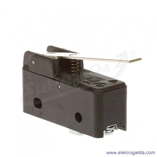 Łącznik krańcowy miniaturowy 5211-402 z dźwignią płaską, L 53,3mm