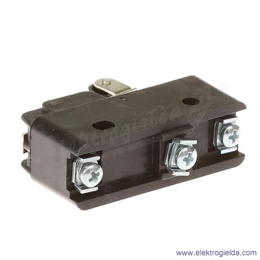 Łącznik krańcowy miniaturowy 5211-403 z dźwignią i rolką, L 28,4mm 1P Łącznik krańcowy miniaturowy 5211-403 z dźwignią i rolką, L 28,4mm 1P