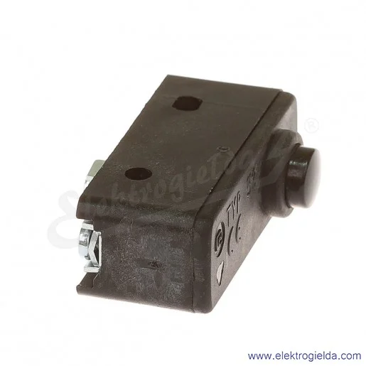 Łącznik krańcowy miniaturowy 5211-420 z popychaczem teleskopowym krótkim 1P Łącznik krańcowy miniaturowy 5211-420 z popychaczem teleskopowym krótkim 1P