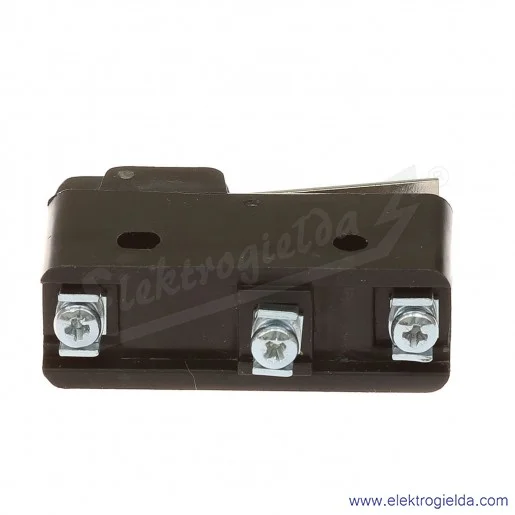 Łącznik krańcowy miniaturowy 5211-405 z dźwignią płaską, L 39,3mm Łącznik krańcowy miniaturowy 5211-405 z dźwignią płaską, L 39,3mm