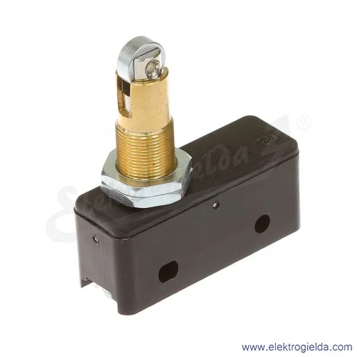 Łącznik krańcowy miniaturowy 5211-450 z popychaczem teleskopowym, z rolką wzdłuż 1P Łącznik krańcowy miniaturowy 5211-450 z popychaczem teleskopowym, z rolką wzdłuż 1P