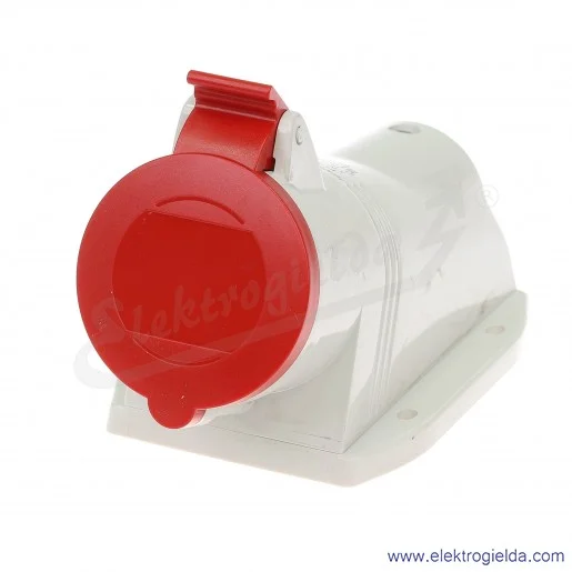 Gniazdo 5X16 3P+N+PE 6h IP44  montaż natynkowy 513.1657 Gniazdo 5X16 3P+N+PE 6h IP44  montaż natynkowy 513.1657