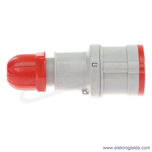 Gniazdo przenośne 4x16 3P+N 6h IP44 montaż na kabel 313.1646 Gniazdo przenośne 4x16 3P+N 6h IP44 montaż na kabel 313.1646