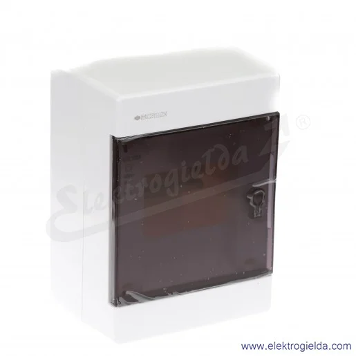 Rozdzielnia seria DINAMIC 678.1004.BT ilość modułów 4 DIN IP44, drzwi transparentne, montaż natynkowy Rozdzielnia seria DINAMIC 678.1004.BT ilość modułów 4 DIN IP44, drzwi transparentne, montaż natynkowy