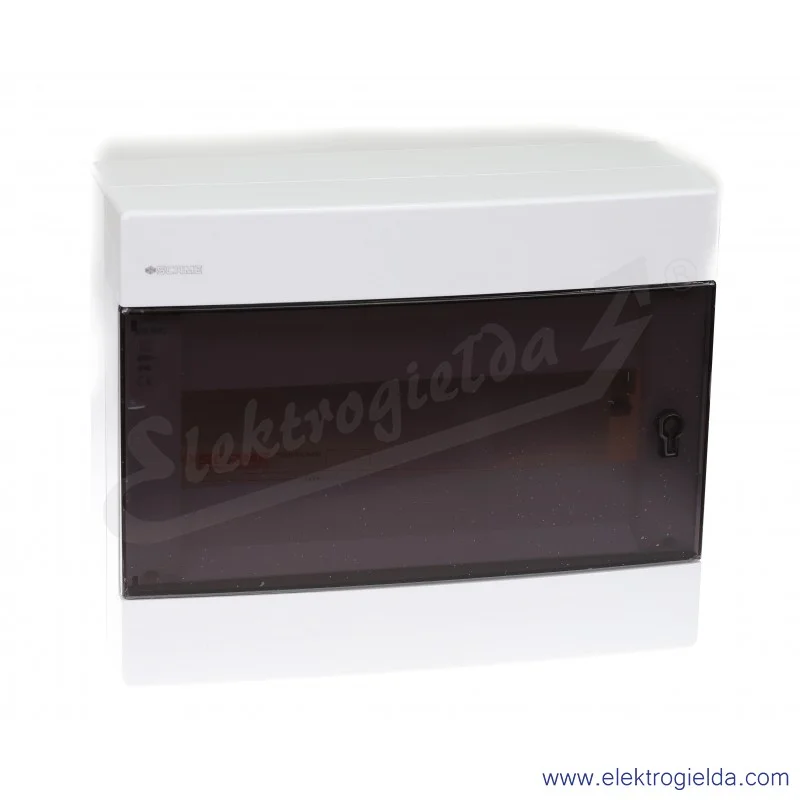 Rozdzielnia seria DINAMIC 678.1012.BT ilość modułów 12 DIN IP44, drzwi transparentne, montaż natynkowy Rozdzielnia seria DINAMIC 678.1012.BT ilość modułów 12 DIN IP44, drzwi transparentne, montaż natynkowy