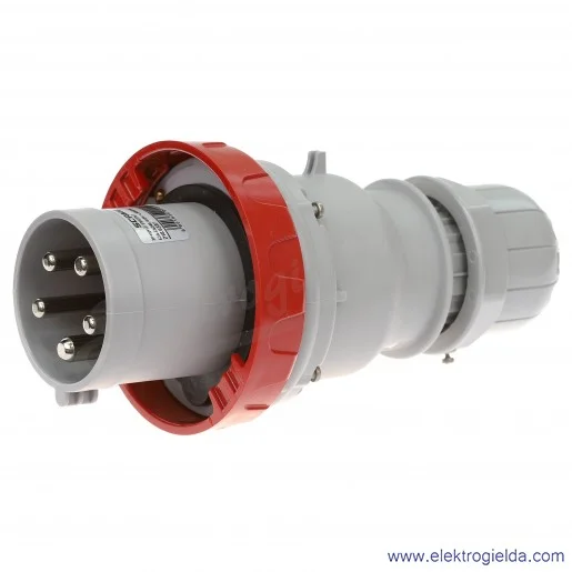 Wtyczka 5x63A 3P+N+PE 6h IP67 montaż na kabel 218.6337 Wtyczka 5x63A 3P+N+PE 6h IP67 montaż na kabel 218.6337