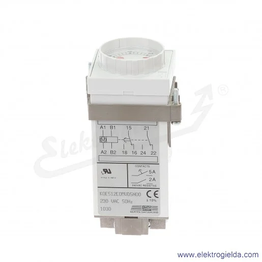 Przekaźnik czasowy KOE512E0MVD5N00, 230VAC,  elektromechaniczny Przekaźnik czasowy KOE512E0MVD5N00, 230VAC,  elektromechaniczny