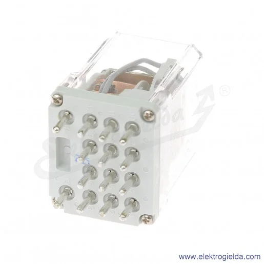 Przekaźnik elektromagnetyczny R15-3014-23-1220-LD 4P 220VDC Dioda LED + D