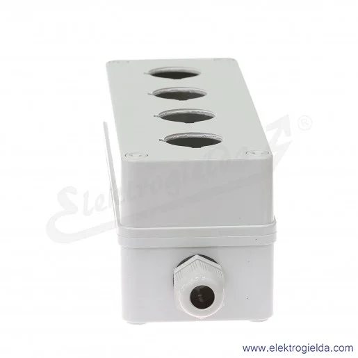 Kaseta sterownicza K-4 szara, 4 otwory, fi 30mm Kaseta sterownicza K-4 szara, 4 otwory, fi 30mm