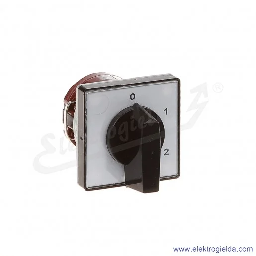 Łącznik krzywkowy 4G10-107-U /0-1-2/ 10A 1p bez obudowy Łącznik krzywkowy 4G10-107-U /0-1-2/ 10A 1p bez obudowy