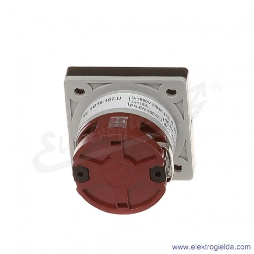 Łącznik krzywkowy 4G10-107-U /0-1-2/ 10A 1p bez obudowy Łącznik krzywkowy 4G10-107-U /0-1-2/ 10A 1p bez obudowy