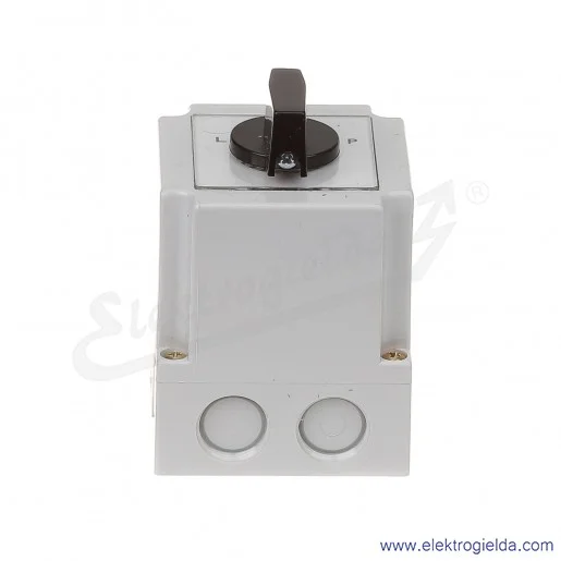 4G10-11-PK /L-0-P/ 10A Łącznik krzywkowy 3-fazowy Lewo-Prawo w obudowie 4G10-11-PK /L-0-P/ 10A Łącznik krzywkowy 3-fazowy Lewo-Prawo w obudowie