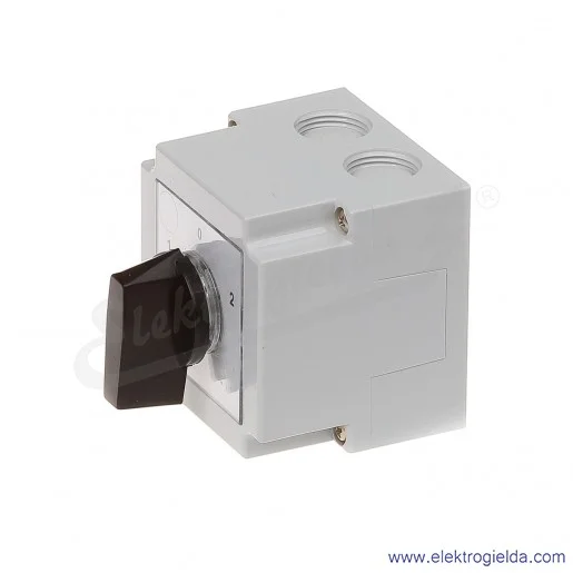 4G10-51-PK /1-0-2/ 10A 1p Łącznik krzywkowy w obudowie 4G10-51-PK /1-0-2/ 10A 1p Łącznik krzywkowy w obudowie