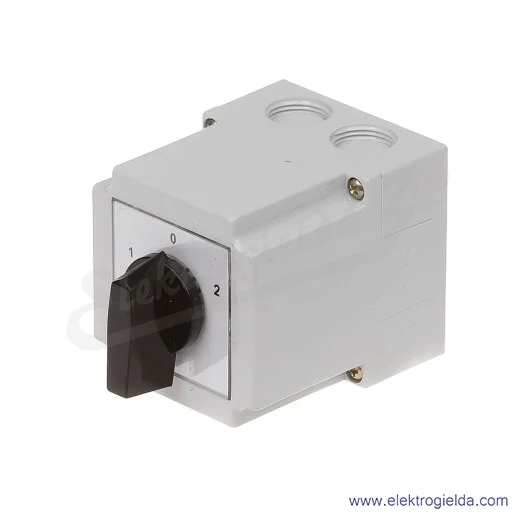 4G10-53-PK /1-0-2/ 10A 3p Łącznik krzywkowy w obudowie 4G10-53-PK /1-0-2/ 10A 3p Łącznik krzywkowy w obudowie