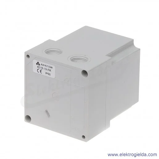 4G16-19-PK /0-D-YY/ 16A Łącznik krzywkowy, układ Dahlandera do silników z podwójną prędkością, w obudowie 4G16-19-PK /0-D-YY/ 16A Łącznik krzywkowy, układ Dahlandera do silników z podwójną prędkością, w obudowie