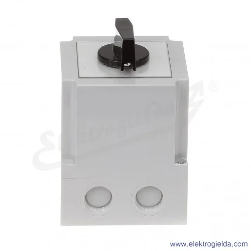 4G16-26-PK /L- 0 -P/ 16A Łącznik krzywko 3-fazowy Lewo-Prawo z samopowrotem do pozycji 0, w obudowie 4G16-26-PK /L- 0 -P/ 16A Łącznik krzywko 3-fazowy Lewo-Prawo z samopowrotem do pozycji 0, w obudowie