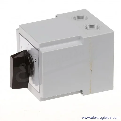 4G25-19-PK /0-D-YY/ 25A Łącznik krzywkowy, układ Dahlandera do silników z podwójną prędkością, w obudowie 4G25-19-PK /0-D-YY/ 25A Łącznik krzywkowy, układ Dahlandera do silników z podwójną prędkością, w obudowie