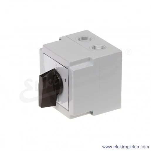 4G25-91-PK /0-1/ 25A 2P Łącznik krzywkowy w obudowie 4G25-91-PK /0-1/ 25A 2P Łącznik krzywkowy w obudowie