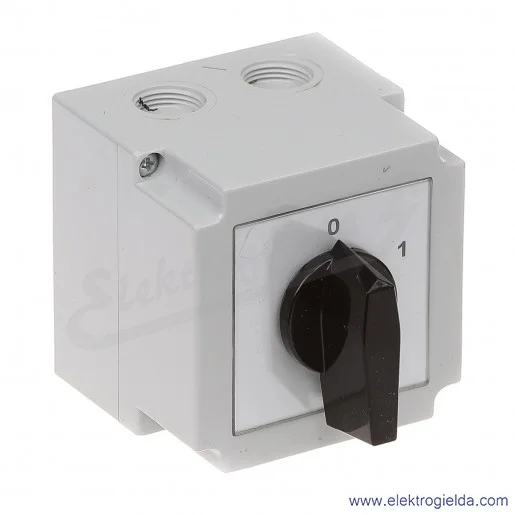 4G25-92-PK /0-1/ 25A 4P Łącznik krzywkowy w obudowie 4G25-92-PK /0-1/ 25A 4P Łącznik krzywkowy w obudowie