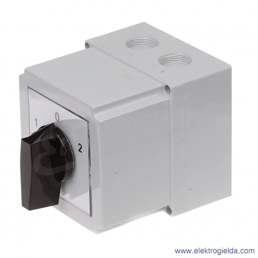 4G40-53-PK /1-0-2/ 40A 3p Łącznik krzywkowy w obudowie 4G40-53-PK /1-0-2/ 40A 3p Łącznik krzywkowy w obudowie