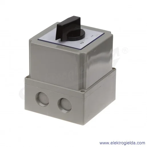 4G63-135-PK /0-1-2/ 63A 3p Łącznik krzywkowy w obudowie 4G63-135-PK /0-1-2/ 63A 3p Łącznik krzywkowy w obudowie